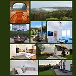 Luxus-Ferienhaus Mit Sauna, Hot Tub Und Grandiosem Panorama