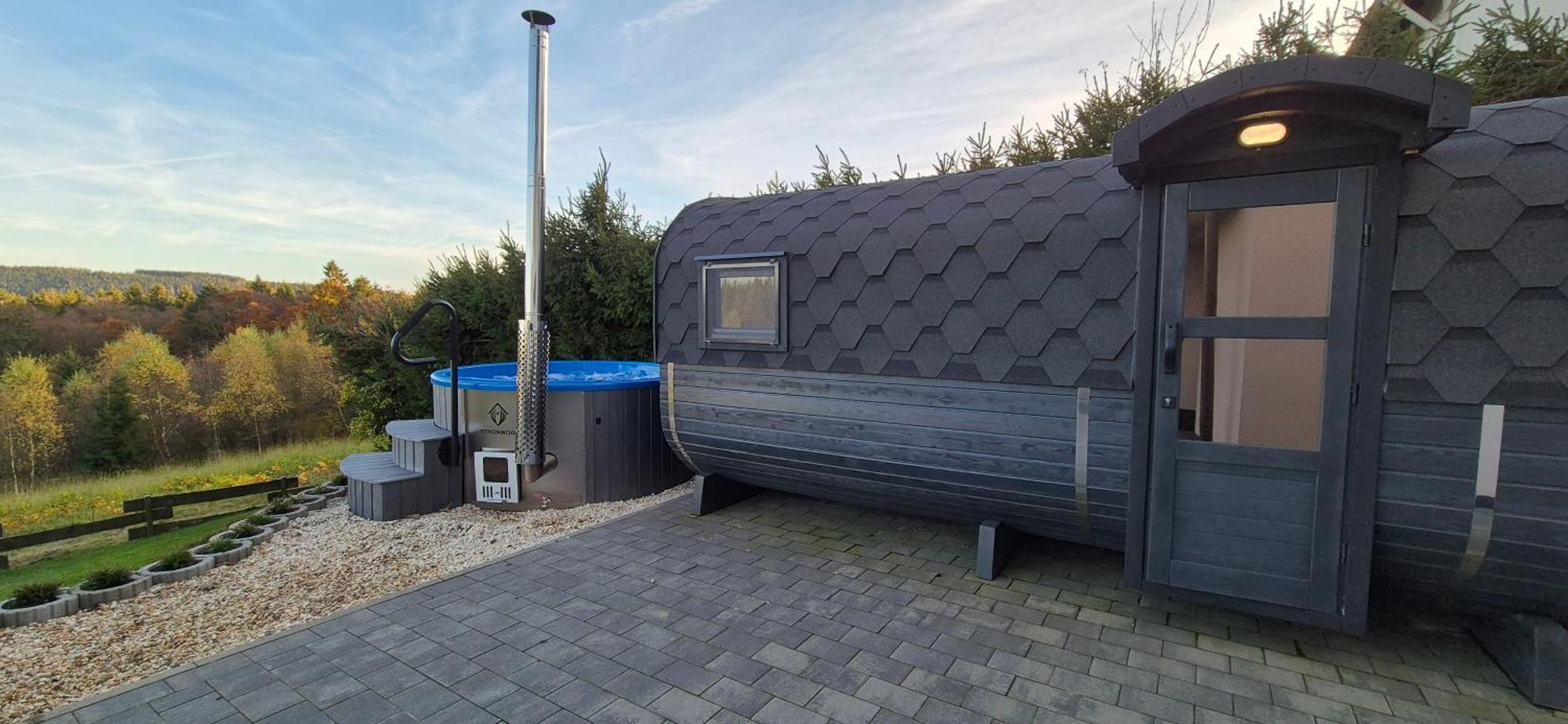 Luxus-ferienhaus Mit Sauna, Hot Tub Und Grandiosem Panorama Ferienhaus Winterberg