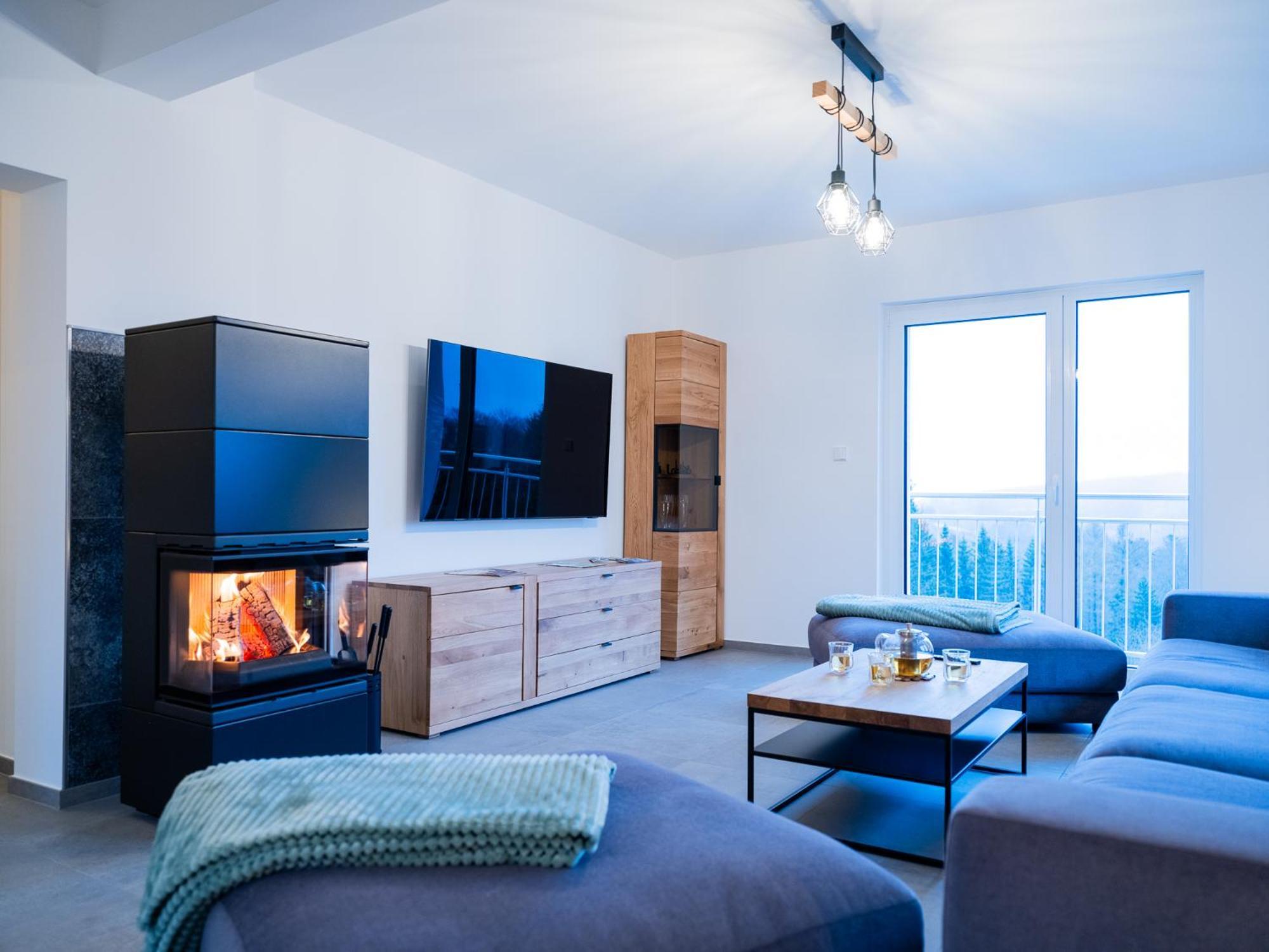 Luxus-ferienhaus Mit Sauna, Hot Tub Und Grandiosem Panorama *