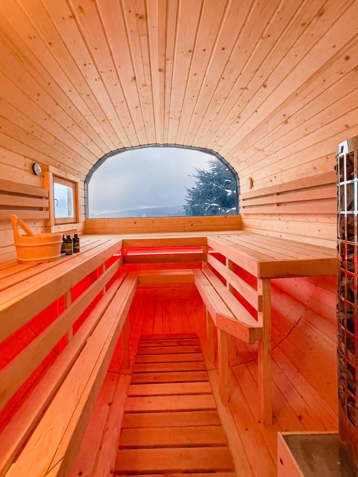 Luxus-ferienhaus Mit Sauna, Hot Tub Und Grandiosem Panorama Ferienhaus Winterberg